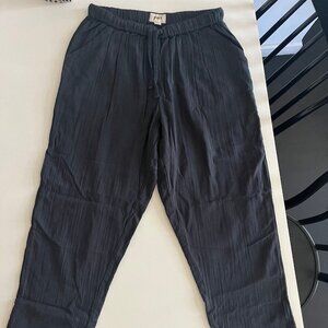 Pact Organic Cotton gauzy grey lounge pants